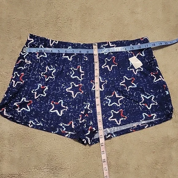 ❤️ NWT 2 PIECE STAR PRINT PAJAMAS SIZE LARGE - Picture 5 of 6